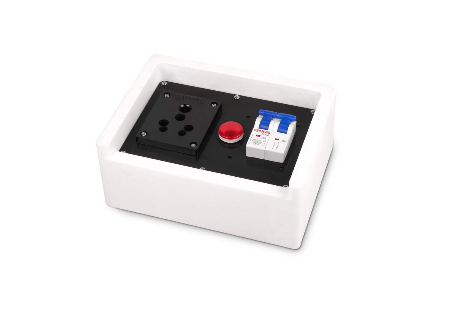 16amp Plug + 1 DP MCB + Indicator